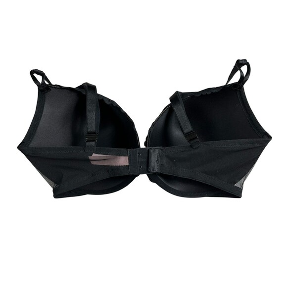 Victoria's Secret Pushup Black Lace Underwire Bra  34DDD  Convertible - Picture 6 of 11